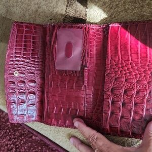 Brahmin Crocodile-Embossed Women's Wallet